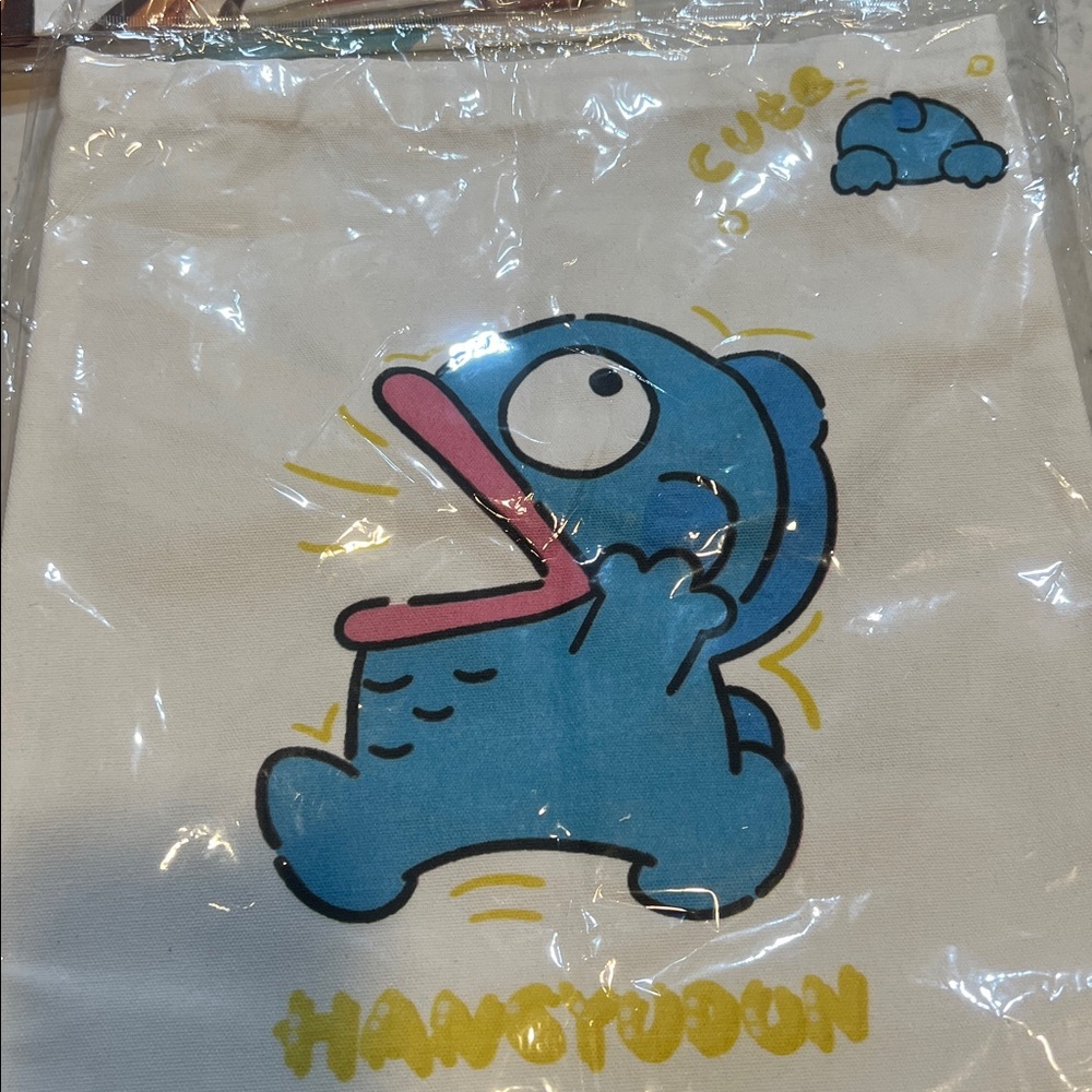 Cute Hangyodon Character Tote Bag